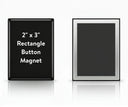 2" x 3" Rectangle Button Magnet