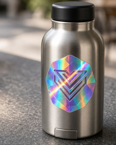 Custom Prismatic Die-Cut Stickers