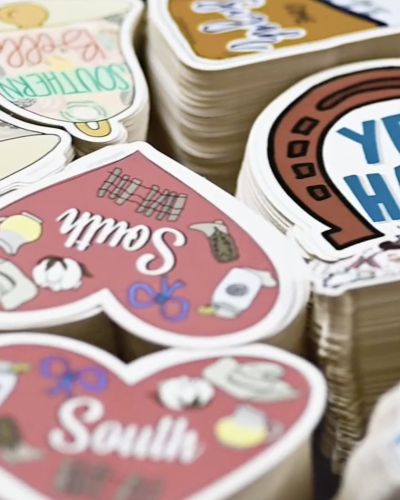 Custom Matte Die-Cut Stickers
