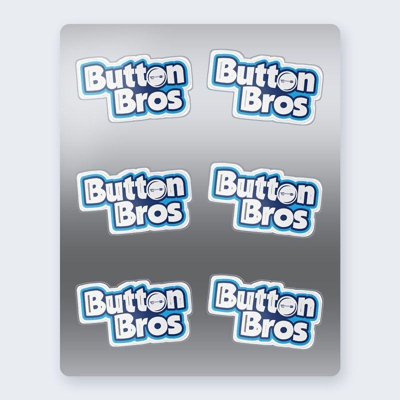 Custom Silver Chrome Sticker Sheets
