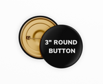 3" Round Button