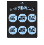 6-Up Custom Button Pack With Backer