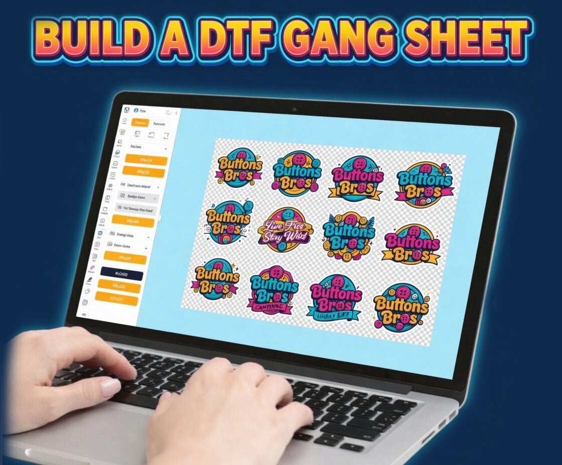 DTF Gang Sheet Builder